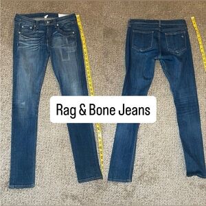 Rag & Bone women’s skinny   Blue Jeans